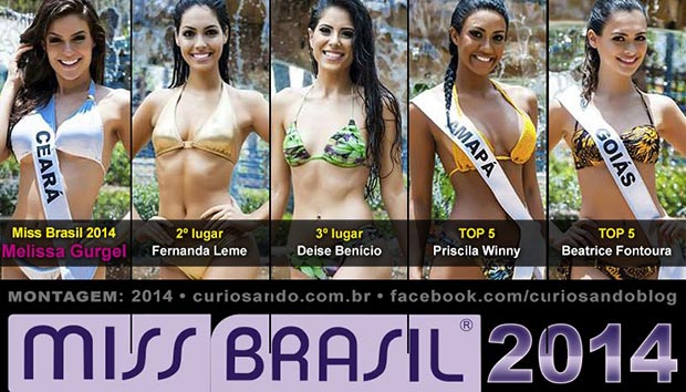 Resultado do Miss Brasil 2014
