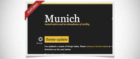 Munich tumblr theme