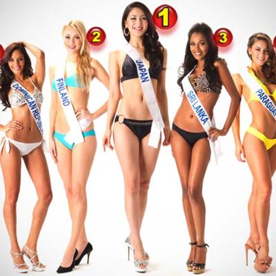 Miss Internacional 2012: Resultado Final
