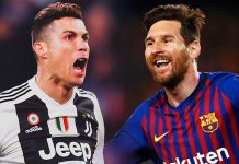 Cristiano Ronaldo e Messi melhores do mundo