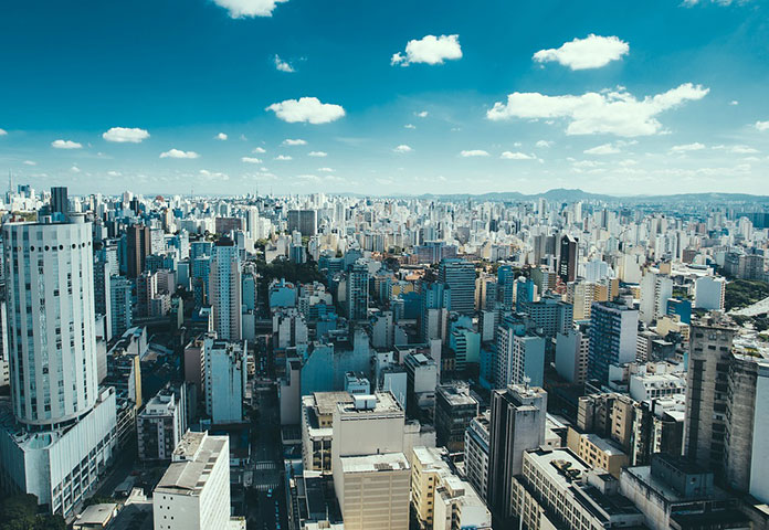 Centro da cidade de São Paulo