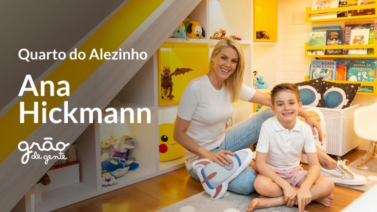 Ana Hickmann em fotos e vídeo exclusivo do novo quarto de Alezinho
