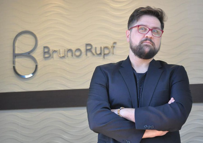 Hairstylist Bruno Rupf