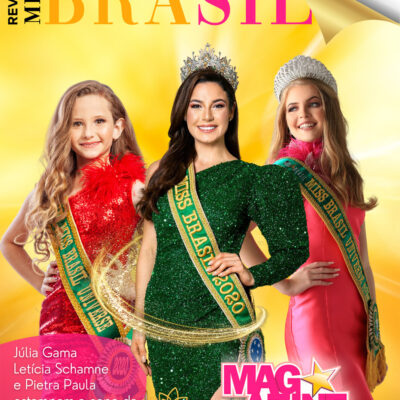 Júlia Gama Letícia Schamne e Pietra Paula estampam capa da Revista Miss Brasil