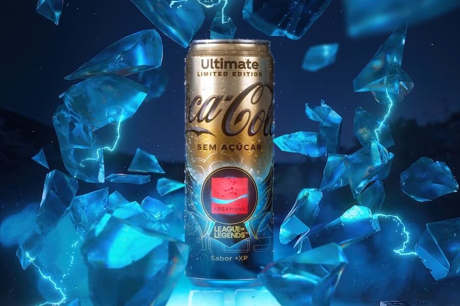 Coca-Cola e Snapchat se unem para lançar a edição especial de Coca-Cola Ultimate para os fãs de League of Legends