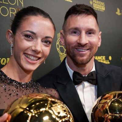 Messi e Aitana Bonmatí