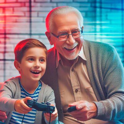 Protegendo as crianças e os idosos - Imagem criada por IA