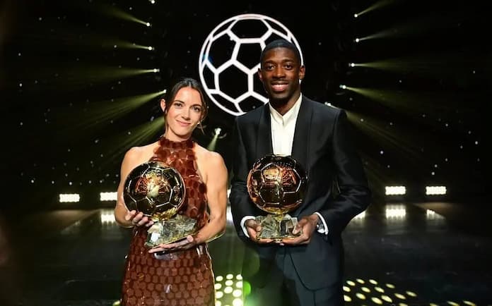 Bola de Ouro 2025 - Dembélé e Bonmatí são eleitos melhores jogadores do mundo