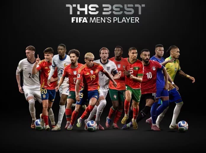 Melhores jogadores do mundo - Prêmio The Best FIFA 2025