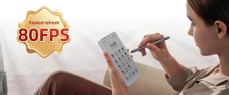 Bigme HiBreak Dual 2 com tela colorida de tinta eletrônica + tela LCD chega ao Kickstarter